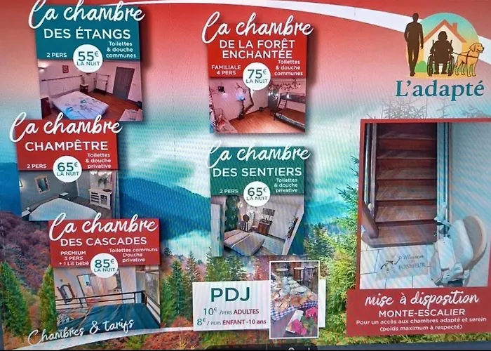 ゲストハウス L'adapte Raon-lʼÉtape